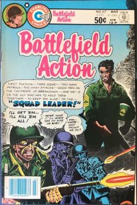 BATTLEFIELD ACTION Comic Issue 67 — 1981 Charlton Comics Classic War Comic F Con