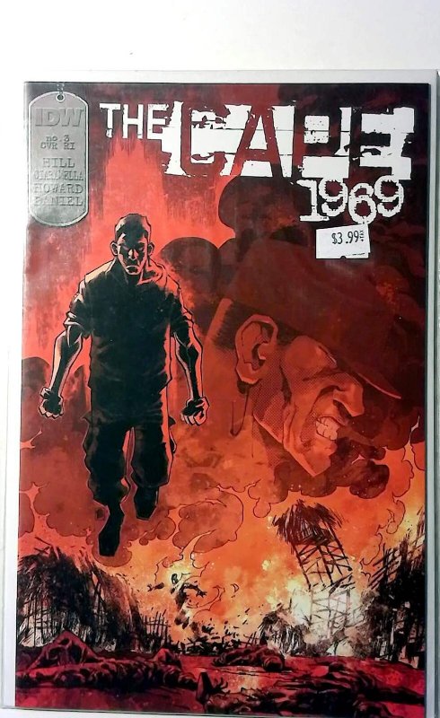 The Cape: 1969 #3 RI (2012) IDW Publishing Var Limited 1:10 Incentive Comic Book