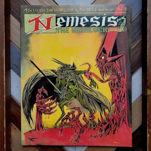 NEMESIS: The Warlock TPB #1 Book One (Titan 1983) First Print | 2000 AD | FN/VF