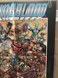 YOUNGBLOOD Extreme Studios Promo poster : Image 1995 NM; scarce, Rob Liefeld