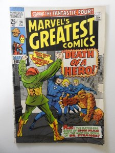 Marvel's Greatest Comics #24 (1969) GD/VG Condition!