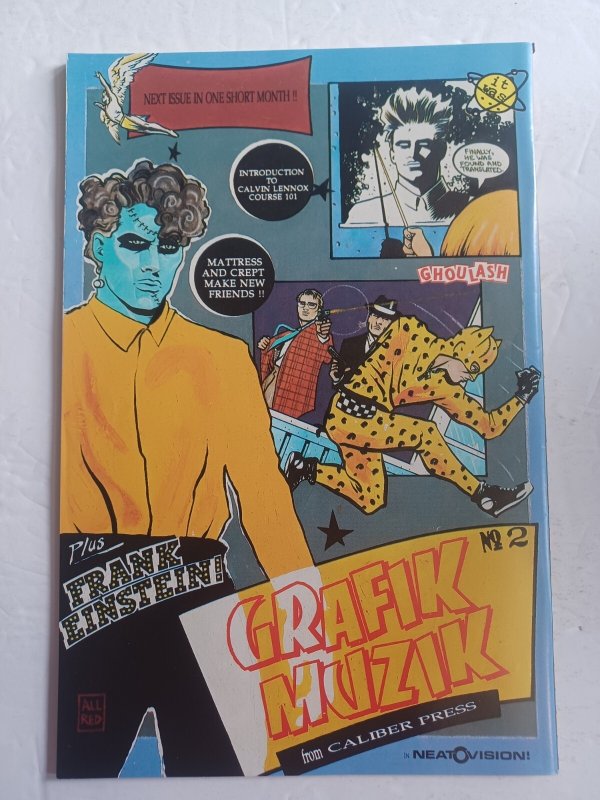 Grafik Muzik #1 - Mike Allred Madman - Caliber Press - 1990 - VF/NM