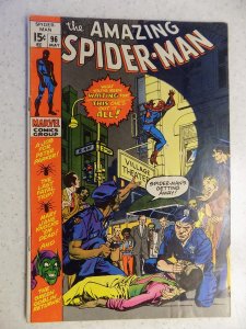 AMAZING SPIDER-MAN # 96 MARVEL BRONZE DRUG ISSUE