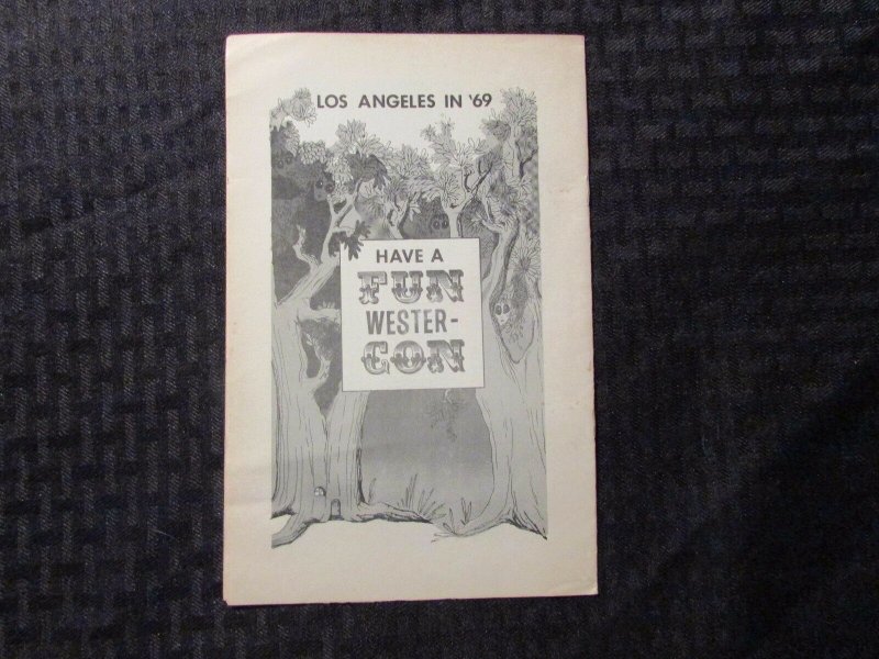 1968 FUTURE UNBOUNDED Progress Report #4 VG 12pgs Sci-Fi Convention Fanzine