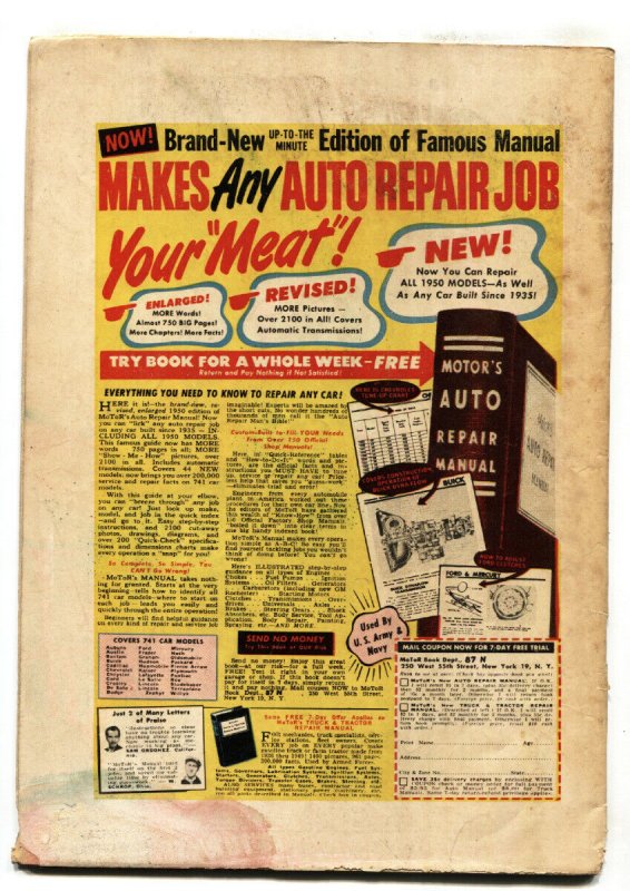 Kit Carson #1 1950- Kinstler cover- Indian Scout G