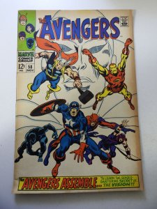 The Avengers #58 (1968) VG Condition