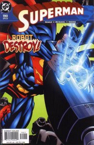 SUPERMAN (1987 DC) #190 CVR A SCOTT MCDANIEL