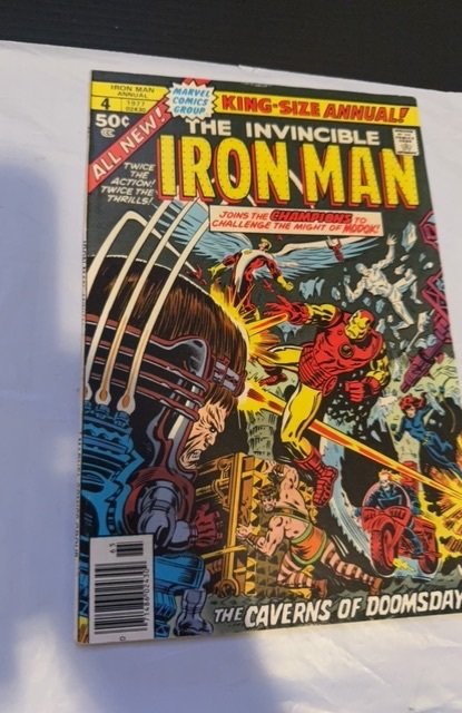 Iron Man Annual #4 (1977) Defexners app and Modok