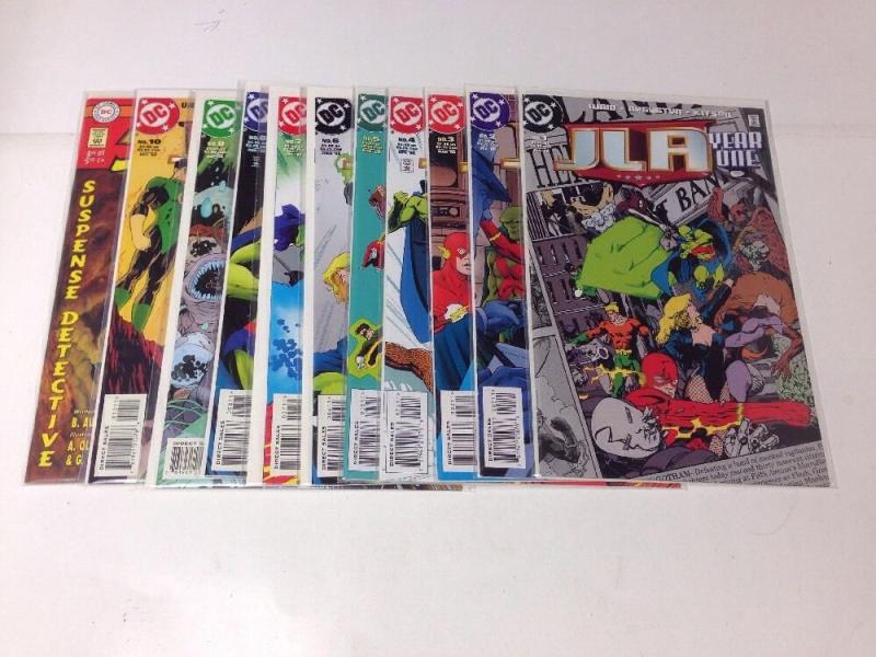 JLA Year One 1-12 Missing 11 12 Near Mint Lot Set Run