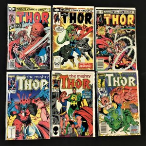 THOR 18 COMIC LOT VF-NM SIMONSON, FRENZ, BUSCEMA ETC