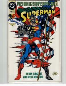 Superman #79 (1993) Cyborg Superman