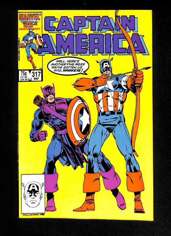 Captain America #317