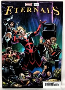 ETERNALS #1 Humberto Ramos Launch Party Variant Cover Marvel Comics MCU