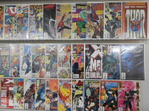 Huge Lot 140+ Comics W/ The Punisher, Spider-Man, X-Men+ Avg VF/NM Condition