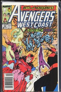 Avengers West Coast #53 (1989) West Coast Avengers / Avengers West Coast