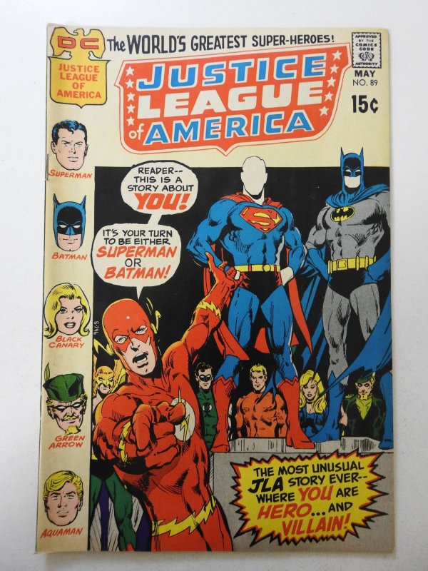 Justice League of America #89 (1971) FN/VF Condition!