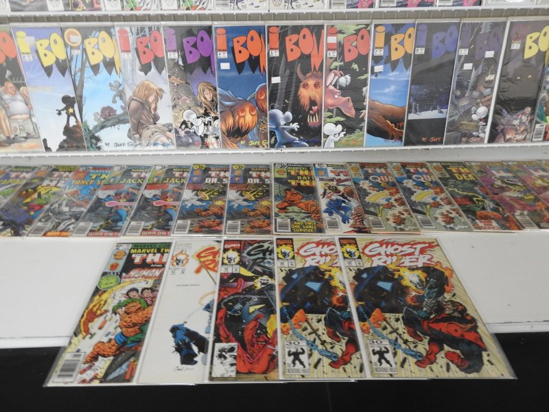 Huge Lot 140+ Comics W/ Thing, Cage, Bone, Ghost Rider+ Avg VG/Fine Condition!