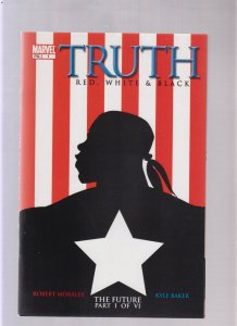 Truth: Red, White & Black #1 - Kyle Baker Cover (7/7.5) 2003