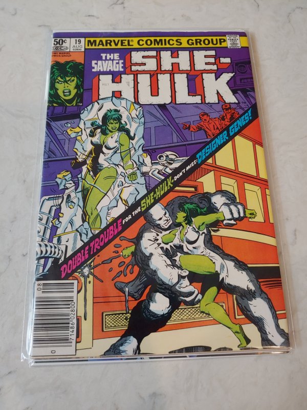 The Savage She-Hulk #19 Newsstand Edition (1981)