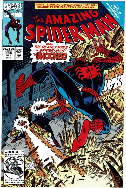 shocker spider man comic