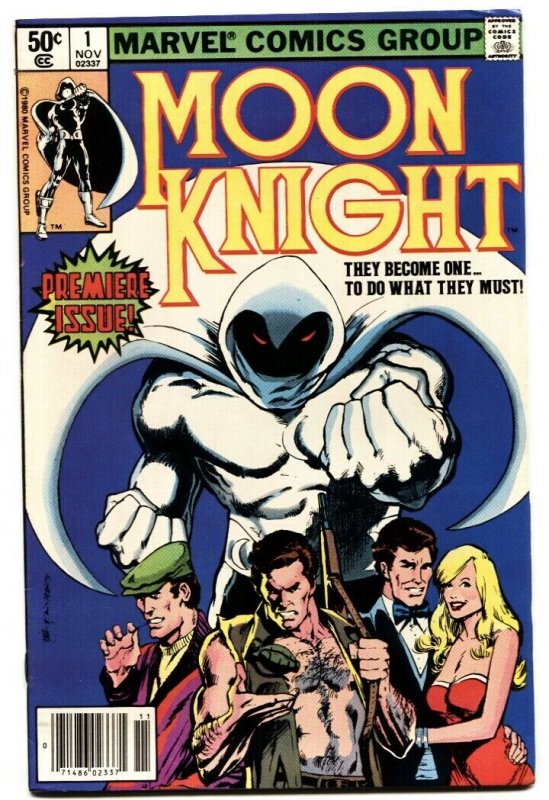 MOON KNIGHT #1 1st issue 1988-MARVEL COMICS-VF+