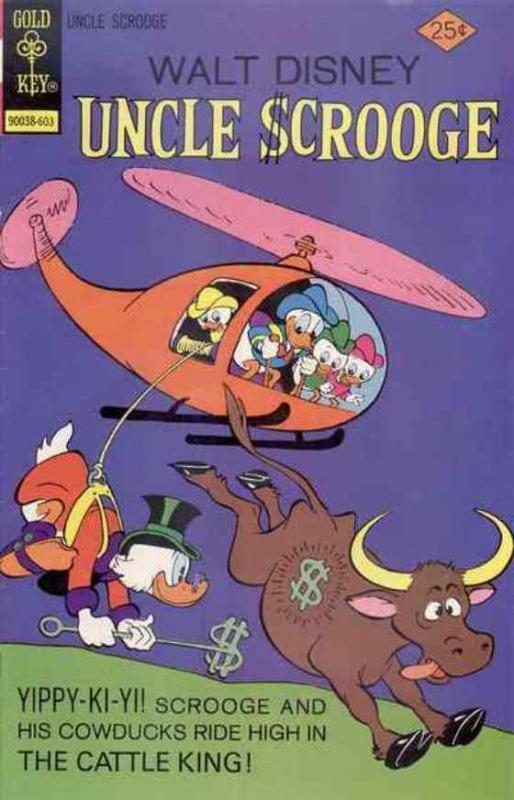 UNCLE SCROOGE 126 VF-NM March 1976 COMICS BOOK