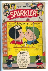 Sparkler Comics #78 1954-United Features-Nancy by Ernie Bushmiller-Tarzan bu ...