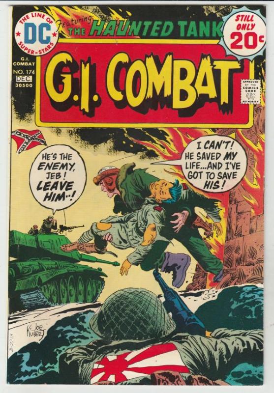 G.I. Combat #174 (Dec-74) FN Mid-Grade The Haunted Tank