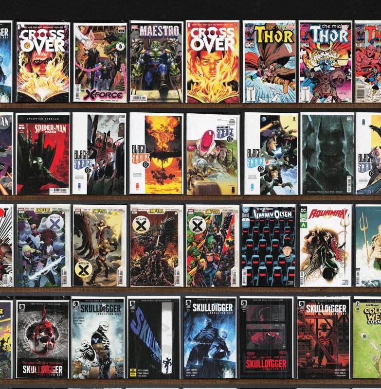 Huge Lot 150+ Comics with Spawn, Crossover, Black Science & More!