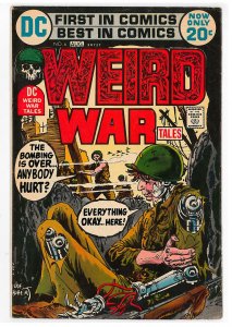Weird War Tales (1971) #6 FN-, Robot G.I.s, Hitler story
