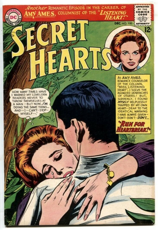 Secret Hearts #100 1964- Amy Ames- DC Silver Age Romance FN-