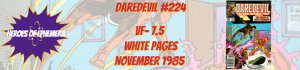 Daredevil 224 VF- 7.5 Marvel 1985