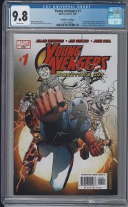 YOUNG AVENGERS #1 CGC 9.8 Directors Cut Variant 1st Kate Bishop Hawkeye Hulking