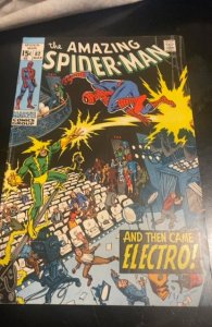The Amazing Spider-Man #82 (1970)Electro Romita art