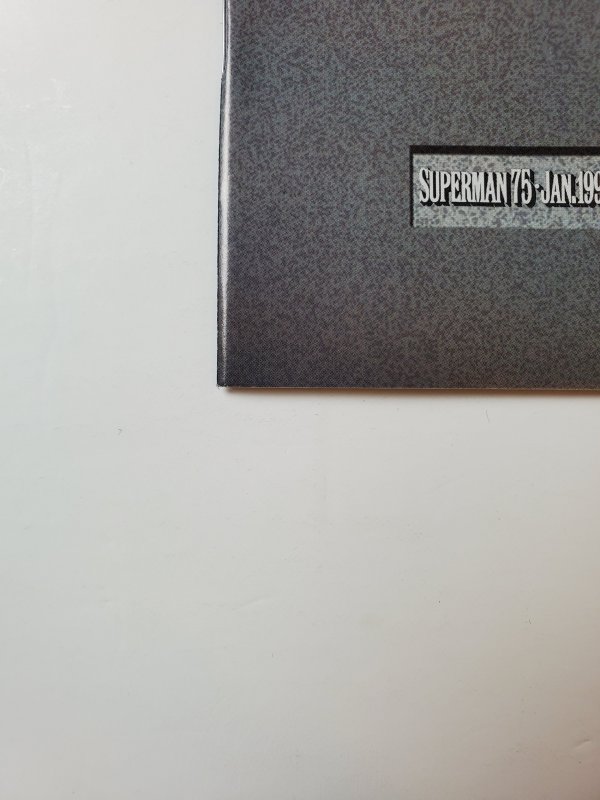 Superman #75 Gravestone Polybagged Edition