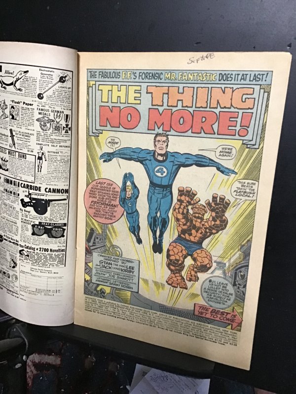 Fantastic Four #78 (1968) FF vs. The Wizard! Kirby art! VF+ Oregon CERT!