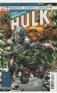 Immortal Hulk # 48 Variant Cover NM Marvel 1st Print Al Ewing Alex Ross [K6]