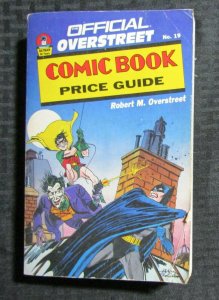 1989 Overstreet COMIC BOOK PRICE GUIDE #19 G/VG 3.0 SC Jerry Robinson Batman