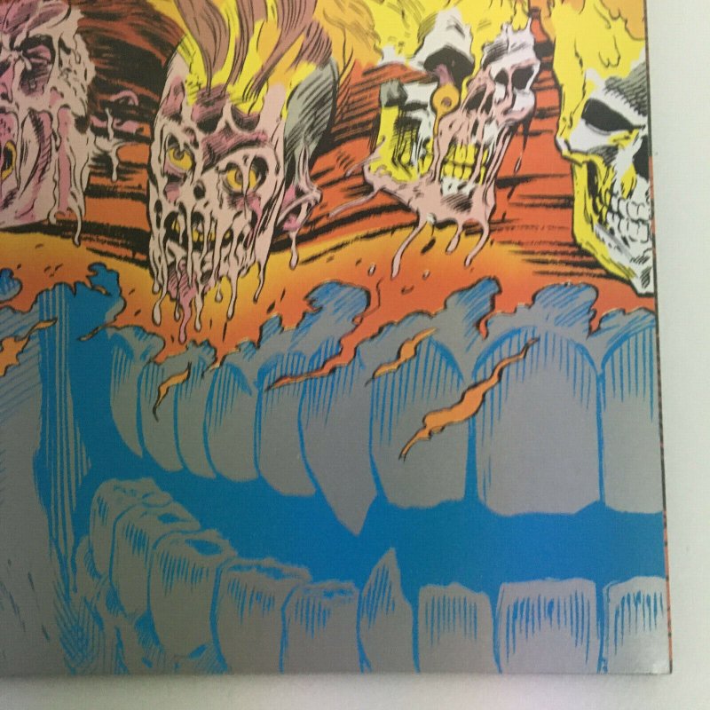 Ghost Rider #25 Midnight Sons & Darkhold Preview Pop-up Centerfold 1992 Marvel