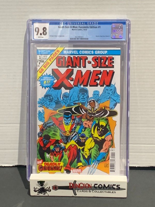 Giant Size X-Men # 1 CGC 9.8 Facsimile Multiple 1st Appearances 2023 [GC23]