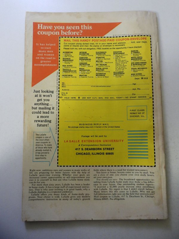 Giant-Size Man-Thing #2 (1974) VG+ Condition slight moisture stain bc