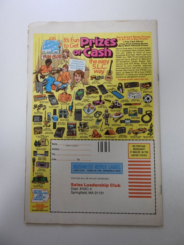 The Savage She-Hulk #18 (1981) VG/FN condition moisture damage