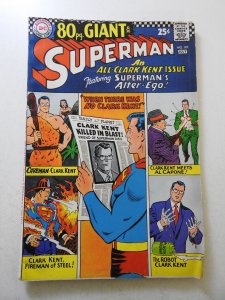 Superman #197 (1967) VG Condition moisture stains