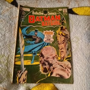 Detective Comics 409 Batman Batgirl DC 1971 bronze age superhero comic book