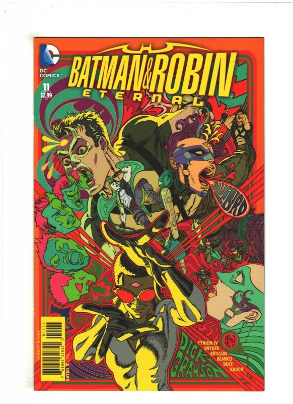 Batman & Robin Eternal #11 NM- 9.2 DC Comics 2016 Snyder, Bluebird & Grayson