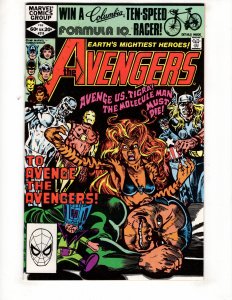 The Avengers #216 (9.0-9.2) 1982 SILVER SURFER! TIGRA!  / ID#743