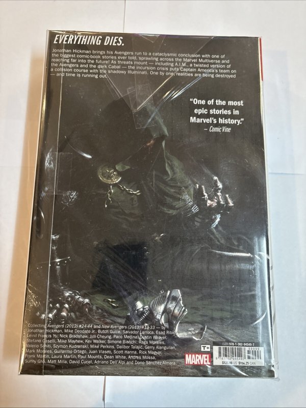 Avengers by Jonathan Hickman Omnibus Vol 2 Marvel Comics HC (Sealed)