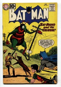 Batman #143 DC-Bat-hound vs The Creature-1961 VG+