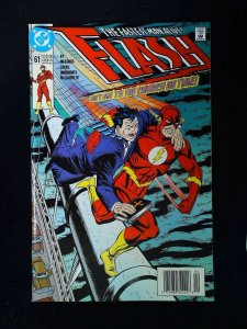 Flash #61 (2Nd Series) Dc Comics 1992 Vf/Nm Newsstand