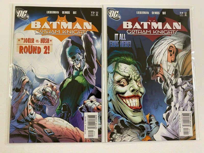 Batman Gotham Knights Comic Lot 34 Diff 35-74 Last Issue 8.0 VF 2003-2006